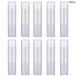 10 tk 5G t&uuml;hi huulepulk huulel&auml;ige torud pudel kosmeetika konteinerid purgid palsam toru kork reisimeigi t&ouml;&ouml;riist huulepalsam