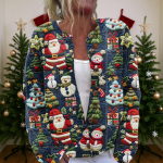 Naiste j&otilde;ulukampsun Armas l&otilde;bus j&otilde;ulukampsun S&uuml;gis ja talv Pikkade varrukatega kootud kampsun M