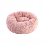 Lemmiklooma voodi paks pl&uuml;&uuml;s &uuml;mmargune lemmiklooma pesa padi Mugav kennel talv soe pikk pl&uuml;&uuml;s &uuml;lipehme magamiskott lamamistool kassimaja