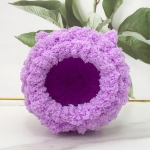 Linnupesa puurpapagoi pesa jaoks Talvine papagoi maja Korallsametist varjualune onn lindude pesitsemiseks Paksenenud soe linnupesa