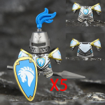 Keskaja S&otilde;jaline Rooma S&otilde;ja Tegevusfiguurid Armee Figuurid Ehitusklotsid Kiiver Relvad Tarvikud Lastele M&auml;nguasjade Kingitused