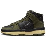 Nike Dunk High Up Keskmine Oliiv Naiste Tossud Roheline Must Samet-Pruun DH3718-200 39 black