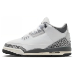 Air Jordan 3 Retro GS Hide N Sneak Laste tossud Valge Must Raud DX6665-100 37.5 white