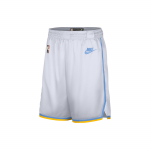 Nike Dri-FIT NBA Los Angeles Lakers V&auml;rvilised kuivad l&uuml;hikesed p&uuml;ksid Meeste Alusp&uuml;ksid Valge DO9505-100 S