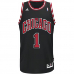 Adidas Rose Bulls 1 Tikitud Swingman F&auml;nniv&auml;ljaanne Korvpallis&auml;rk Unisex s&auml;rgid Must L71688 S