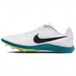 Nike Zoom Rival Distance Valge Hele Kuusk Aururoheline Must Unisex Tossud FZ9653-102 39