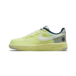 Nike Air Force 1 Crater Taaskasutatud materjalidest Vabaaja libisemiskindlad l&ouml;&ouml;gisummutavad vastupidavad madalad tossud Laste tossud Roheline DH4340-700 28
