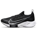 Nike Air Zoom Tempo NEXT% Flyknit Must Valge Naiste Tossud Antratsiit Puhas-Plaatina CI9924-003 35.5 black