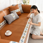 Diivanipadi suvematt jahutus rotangist rotangist matt Diivani kate J&auml;&auml;siidist Lihtne istmepadi Moodne tipptasemel 60*60