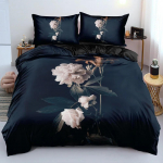 Klassikalised tekikottide komplektid Flower Blue Gold King, Queen, Full, Double Top Tekikatted Padjap&uuml;&uuml;rid Voodipesu voodipesu komplekt 260x220cm EU single(135x200cm)