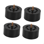 4 kliimaseadme summutuspatja, vibratsioonivastased esmaklassilised &uuml;mmargused alused v&auml;lisseadmele, 8.5cmx8.5cmx4cm