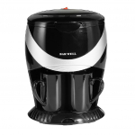 110V/220V 450W Kodumaine Elektriline Tilguti Kohvimasin Automaatne Kahe Tassi Kohvimasin Kahekordse Kasutusega Ameerika Kohvi Tee Masin KTY style 3