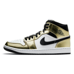 Air Jordan 1 Mid Se 'Metallic Gold' Jordan DC1419-700 42.5 black