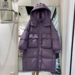 Korea stiilis salendav kapuutsiga puuvillane naiste talvejakk M (recommended for 40-55 kg)
