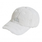 Adidas Taaskasutatud Pol&uuml;ester Fliis Pesapallim&uuml;tsid Unisex Valge/Pruun Adidas 2024Q4-RF050 OSFM valge