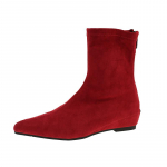 Suede Naiste Pahkluusaapad Terava Ninaga Lamedad Kingad Elegantne Peo Talvine Uus Lumi Chelsea Saapad Br&auml;ndi Naine Seksikas Botas 35