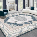 P&auml;rsia stiilis vaip elutuppa Suur ala vaip Masinpestav vaip magamistuppa Kodu dekoratsioon V&auml;livaip 100X120CM(3.3X3.9FT