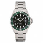 Grovana Key West Roostevabast terasest Must sihver Automaatne Sukeldujakell 1571.2134 300M Meeste kell must