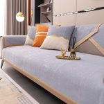 P&otilde;hjamaade &scaron;enillist diivanikate elutuppa &uuml;hev&auml;rviline diivanipadi L-kujuline diivanikate libisemiskindel diivan k&auml;etugi seljatoe matt 70x70cm 1pcs