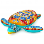 Bou&eacute;e &agrave; chevaucher - Bestway - Mediterranean Turtle - Multicolore - 186x168x42 cm
