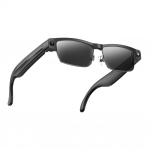 AI T&otilde;lkeklaasid H&auml;&auml;lassistent Kaameraklaasid Sisseehitatud Mikrofon ja K&otilde;larid Heliklaasid Reisimiseks Koosolekuteks &Auml;rikasutuseks must