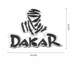 Auto 3D metallist kleebis Dakari logo ralli maastikuauto Jeep Dodge Fordi auto tagumise pagasiruumi embleemi m&auml;rgi mootorratta kleebised h&otilde;be