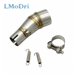 LMoDri Racing mootorratta v&auml;ljalasketoru keskmine toru Kawasaki Z250 2008-2015 Ninja 300 2013-2016 Ninja 250 2008-2012 jaoks ilma