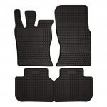 Dywaniki samochodowe gumowe do: Jaguar XF II X260 sedan, kombi (2016-) - czarne, dopasowane