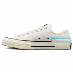 Converse Chuck 70 Pride Mitmek&uuml;lgsed madalad l&otilde;uendkingad Unisex Mahedad valged 44