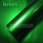 New Arrival 4 ;/8 ;/12 ;/16 ;/20 ;/24 ;X60 ;/Lot Green Glossy Pearl chrome metallic wrap film with air free bubbles by free shipping 10CM X 152CM