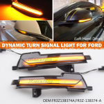D&uuml;naamiline suunatulede indikaatorlamp k&uuml;ljepeeglile Ford Mustang S550 2015 2016 2017 2018 2019 2020 2021 jaoks