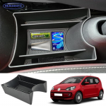 VW UP GTI e-UP Seat Mii Skoda Citigo 2013- jaoks Keskkonsooli k&auml;etoe karp Hoiustaja Korraldajaalus Parandatud disainiga