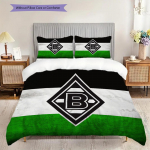 Borussia mustriga voodipesu tekikomplekt Tekikate Padjap&uuml;&uuml;r Kodu kaunistus S&uuml;nnip&auml;evakingitus (1 * tekikott + 2 * padjap&uuml;&uuml;ri, ilma s&uuml;damikuta) 135x200cm