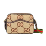 Gucci Messenger Bag With Jumbo GG Kamel/Eebenipuu Unisex Messengerid_ja_portfellid Pruun 675891-UKMDG-2570 Basic Set (Bag+Dust Bag)