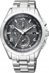 Citizen Attesa Piiratud V&auml;ljaanne Piiratud Koguses Eco-Drive Raadiojuhitav Kell, Frozen Gray Kell, AT8160-55H, Meeste, 1 400