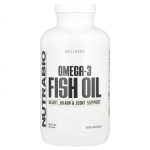 NutraBio, Omega-3 kala&otilde;li, 2000 mg, 400 pehmet kapslit (1000 mg pe pehmegeelkapsel)