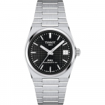 TISSOT PRX 35mm Powermatic 80 kell musta sihverplaadi ja k&auml;ev&otilde;ruga, Unisex, T1372071105100 [Ametlik import]