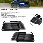 Esip&otilde;rniku iluv&otilde;re Grill 80A807679MRU6 Sobib Q5 SQ5 2018-2022 Pre-Facelift
