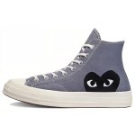 Converse x Comme Des Gar&ccedil;ons Play Chuck 70 Hi Steel Gray tossud 171847C 35