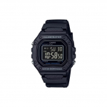 CASIO Meeste Must Kell W-218H-1BV W-218H-1BV Metal Watch Box (Free Gift)