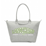 Longchamp Le Pliage Moodne Vabaaja Logo Puuvillane Kandekott Naiste kandekott Hall 1899HEA112 Basic Set (Bag)