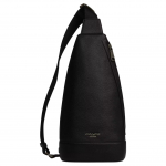 K&auml;ekott Dominic 18 Logoga T&otilde;mblukuga Krokodillinahast Crossbody Kott V&auml;ike Unisex Crossbody Kott Must CY803-QBBK Basic Set (Bag+Dust Bag)