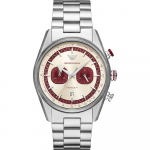 Emporio Armani Racer H&otilde;bedane Roostevabast Terasest Meeste Kvarts AR11645 Kell h&otilde;be