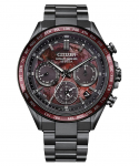 CITIZEN ATTESA Satelliitlaine GPS Super Titaan Meeste K&auml;ekell CC4077-71Z punane