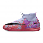 Nike Jr. Zoom Mercurial Superfly 9 Academy MDS IC Cobalt Bliss Black Fuchsia Dream DX1823-405 37.5