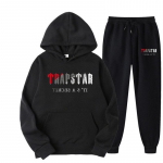 Trapstar Spordir&otilde;ivaste Br&auml;nd Tr&uuml;kitud Meeste Spordiriided 15 Soe V&auml;rv Kaheosaline Lahtine Kapuutsiga Jakk+P&uuml;ksid XXXL