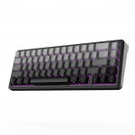 EPOMAKER x AULA F65 Traadita Mehaaniline Gasket Kohandatav M&auml;ngu RGB M&auml;&auml;ritud Lineaarne Tehniliste Standardite N&otilde;uetele Vastavuse Sertifitseeritud Reaper 65% Klaviatuur, must