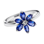 Pandora lillekujuline s&otilde;rmus Naiste s&otilde;rmused H&otilde;be 193000C01 Box,50mm