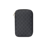 Gucci Double G logo t&otilde;mblukuga sulgemine L&otilde;uend ja nahast hoiukott Mini Meeste kotid Must 726657-KGD0N-1000 Basic Set (Bag+Dust Bag)