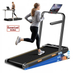 Kokkupandav jooksulint - ROBORE X5F - Maksimaalne kiirus 10 km/h - Kallak 14% - Vaikne mootor 2,5 hj - Maksimaalne koormus 150 kg must